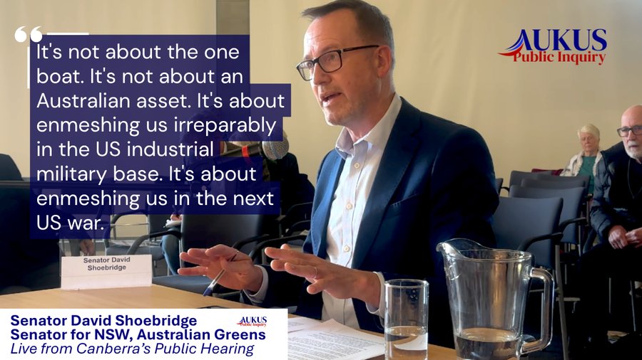 Senator David Shoebridge