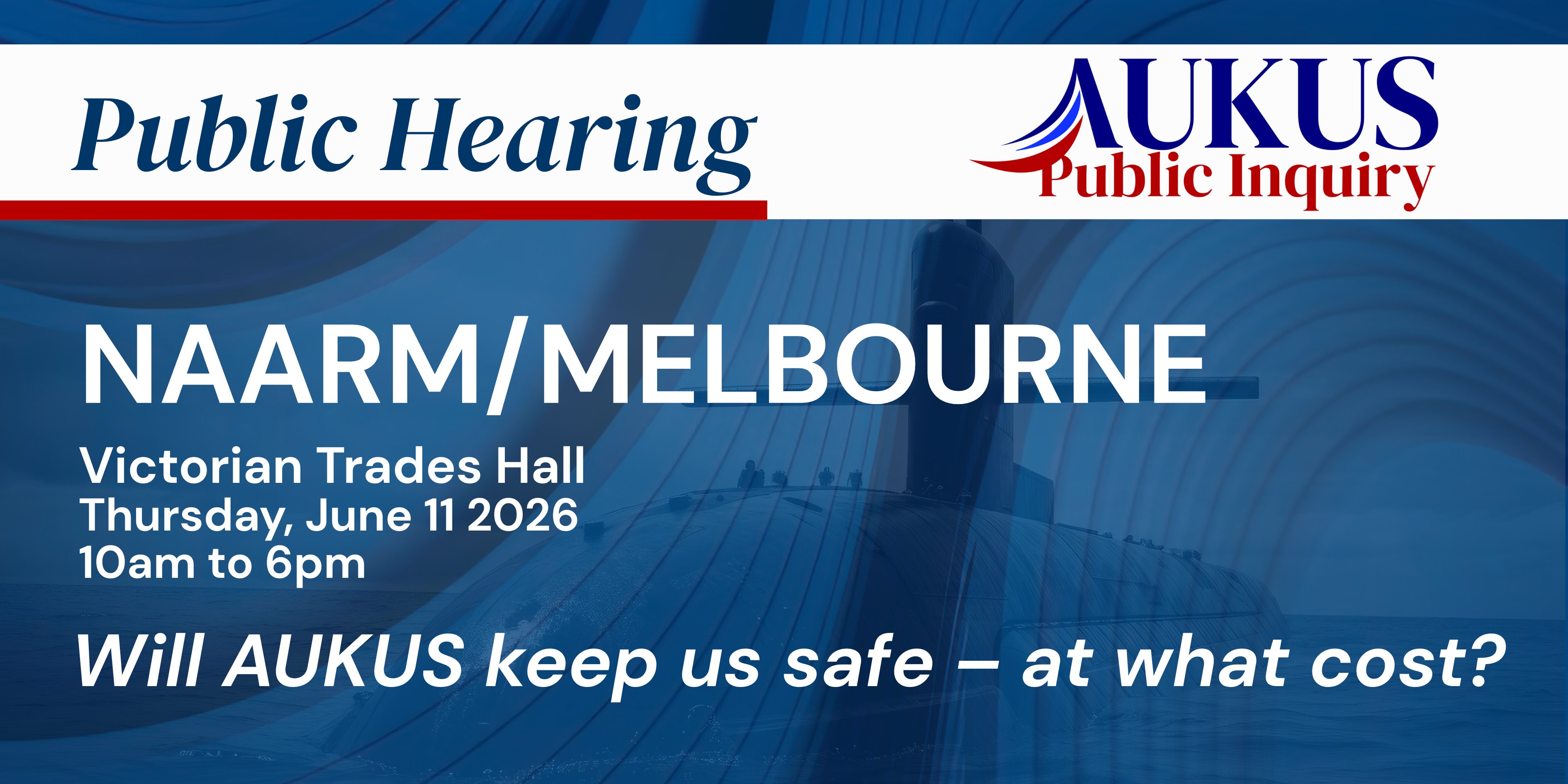 Melbourne Narrm Hearing Livestream
