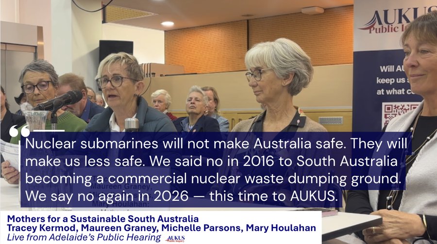 MOSSA - Mothers for a Sustainable South Australia