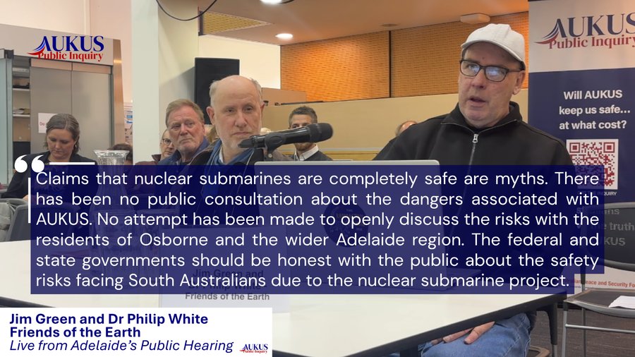 Jim Green and Dr Philip White